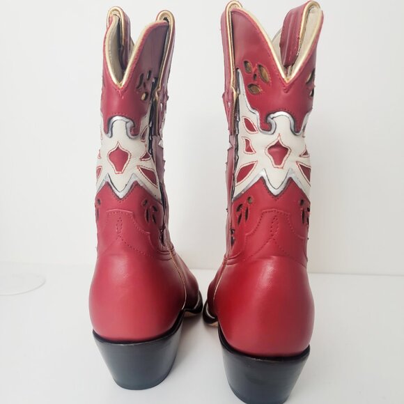Fraulein Boot Company Thunderbird Cowboy Boots 9 - Picture 9 of 12